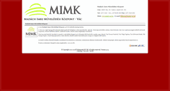 Desktop Screenshot of mimk.ticketportal.hu